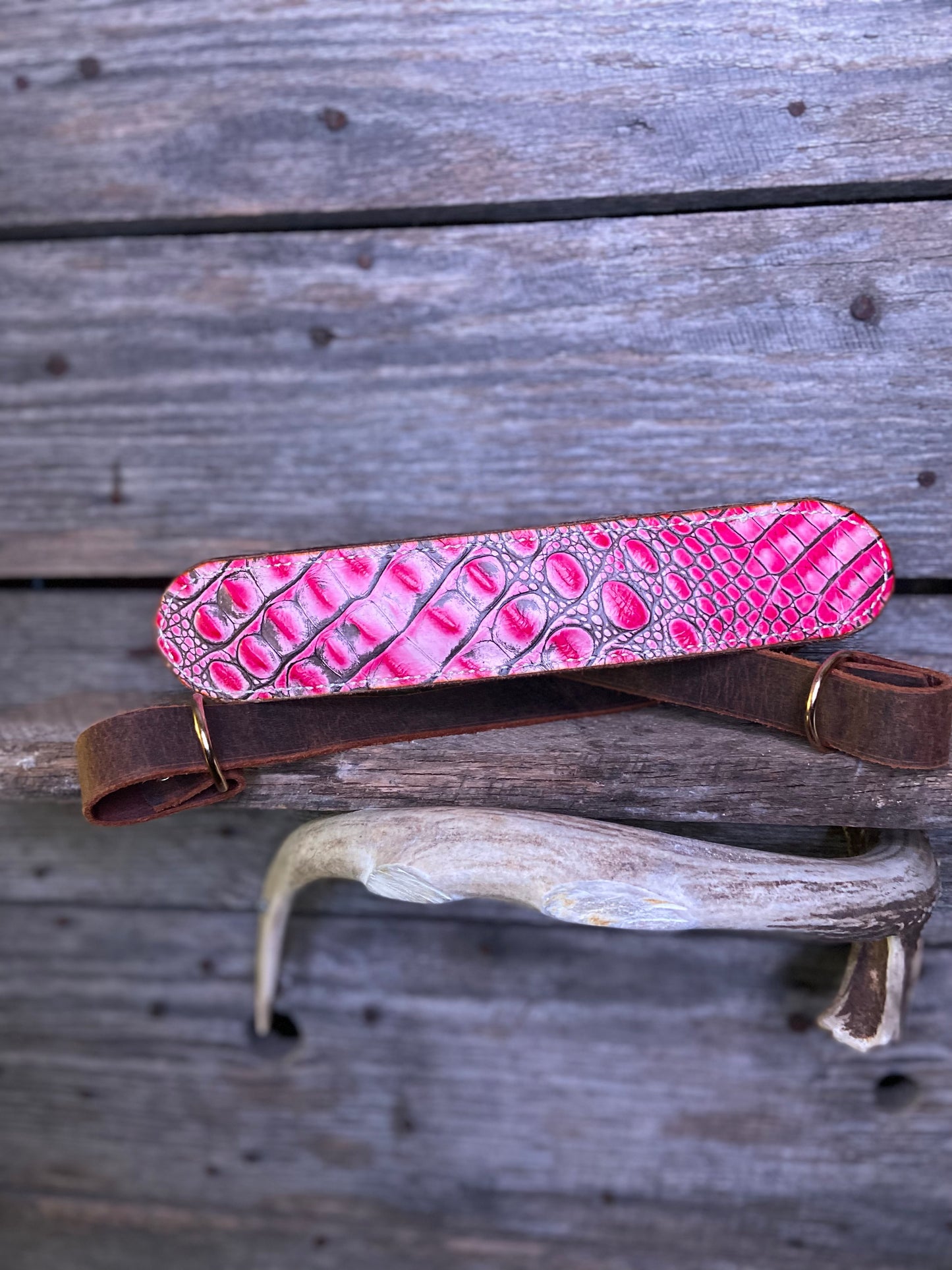 Alligator print turkey tote collection