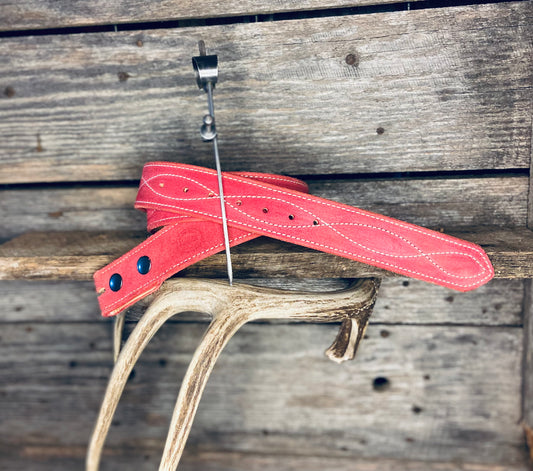 Red Roughout belt